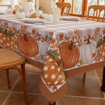 Thanksgiving Autum Tablecloth